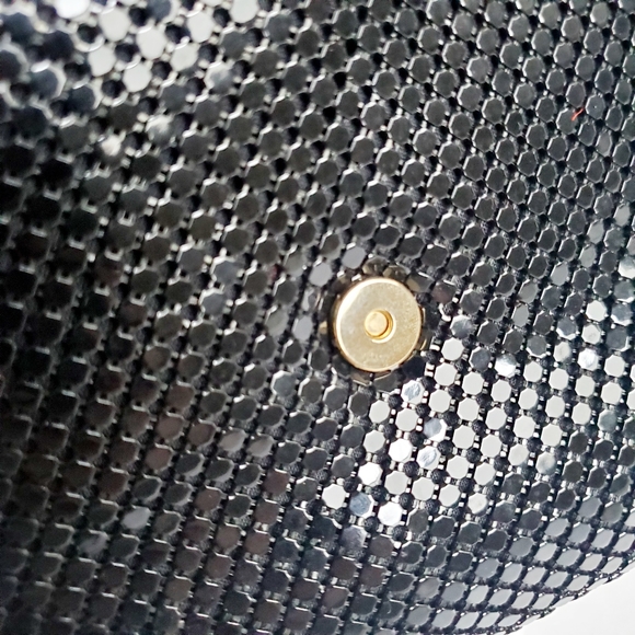 Vintage Aluminum Mesh Bag Structured Handbag 1950s - Picture 8 of 12